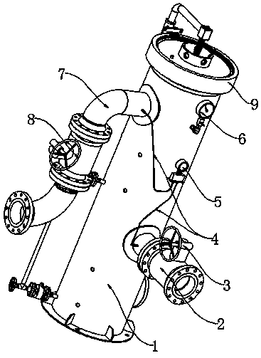 Natural gas filtration and dehydration equipment