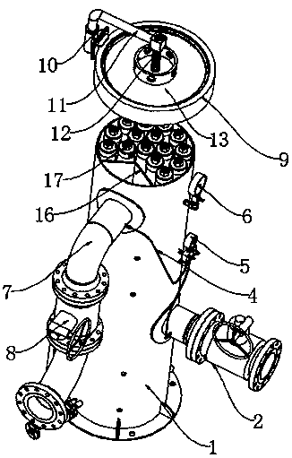 Natural gas filtration and dehydration equipment