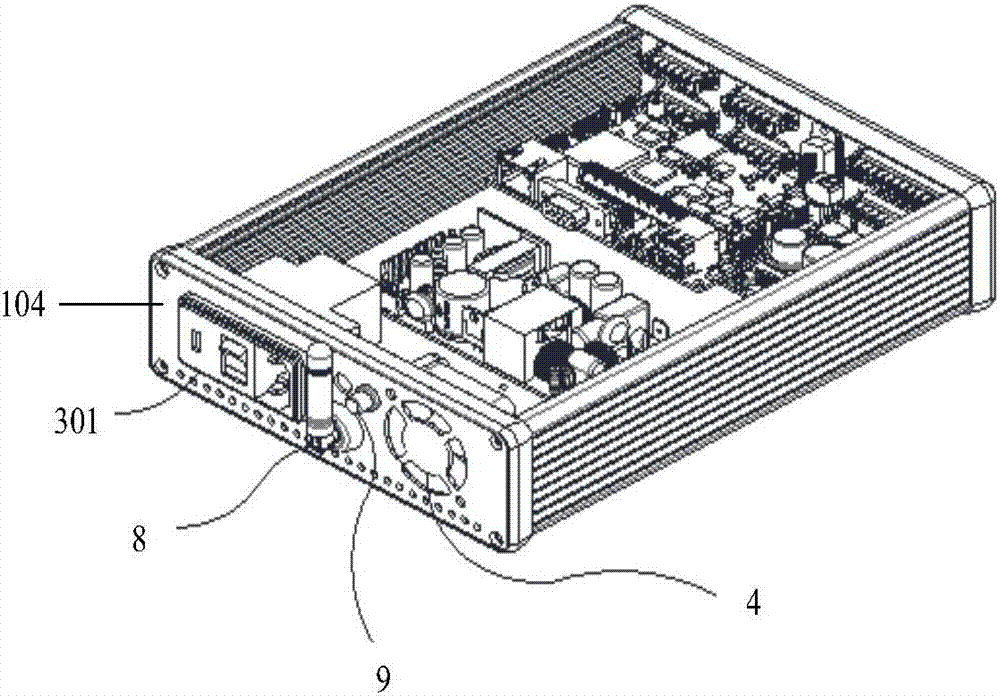 Measurement and control merging unit of electric energy router