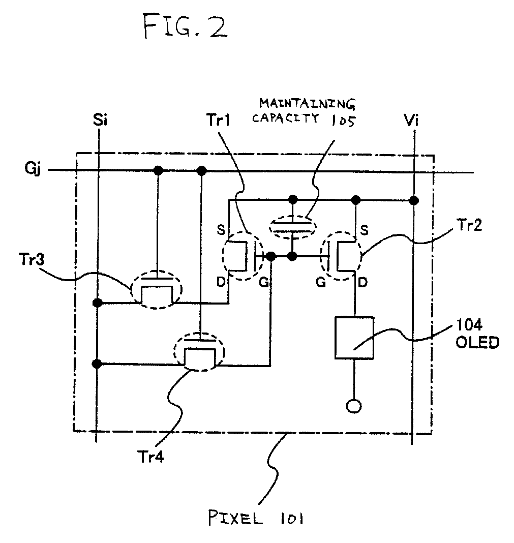 Light emitting device and electronic appliance