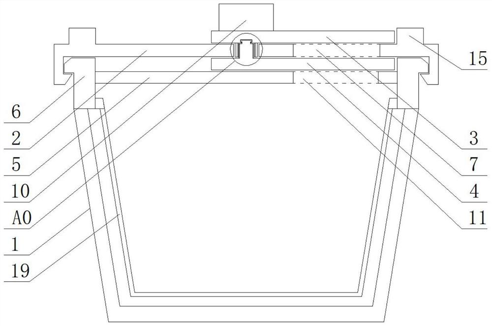 A sealing mechanism of a sharps box for general practice