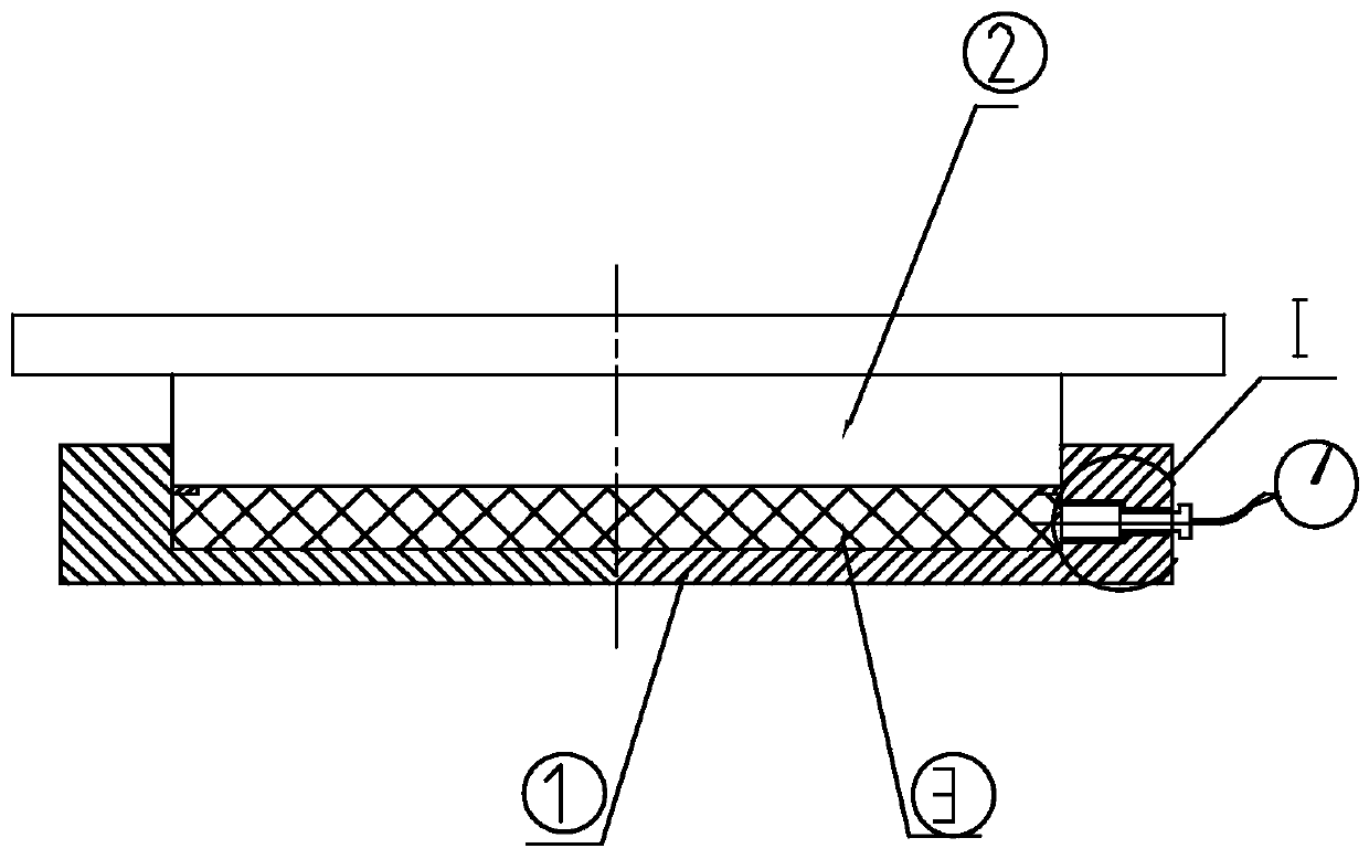 Accurate force measurement module used for conveniently replacing sensor under bridge member stress working condition