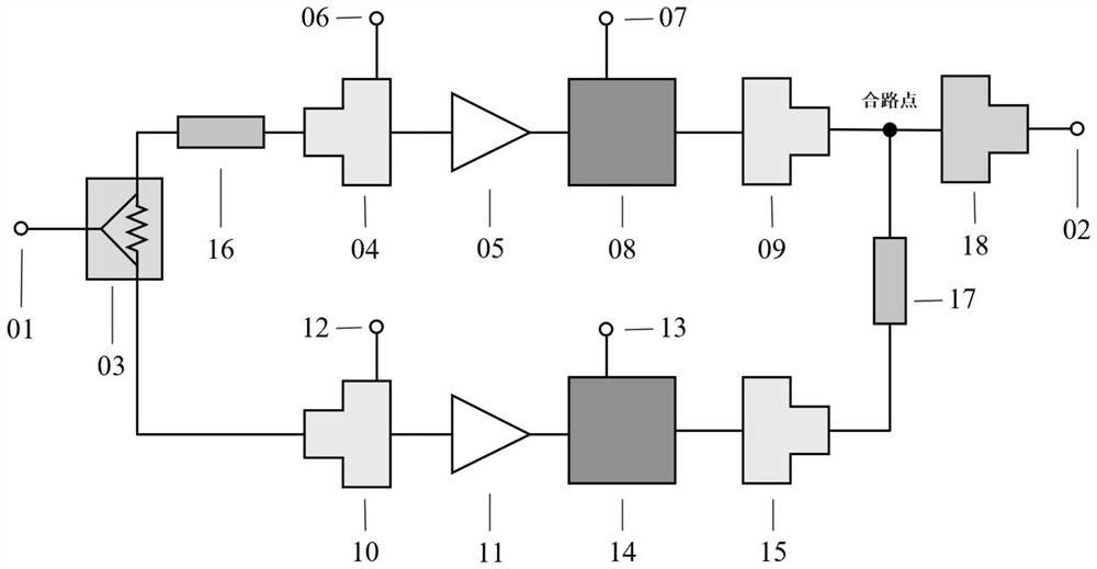 Two-dimensional reconfigurable Doherty power amplifier