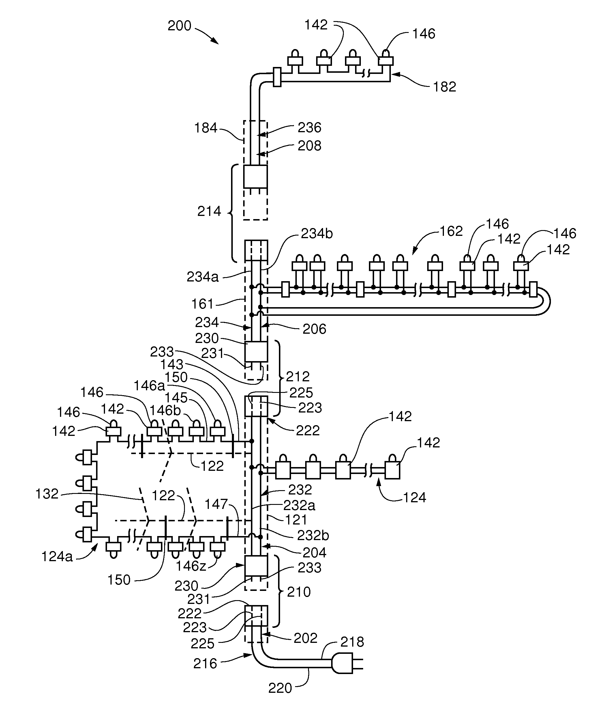 Modular tree with electrical connector