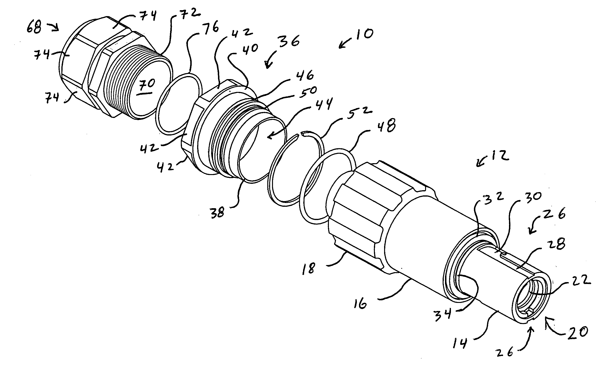 Swivel single pole electrical connectors