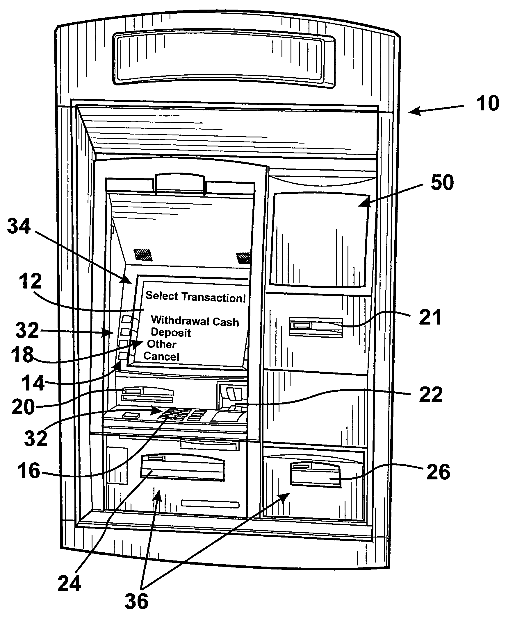 Automated banking machine anti-skimming card reader