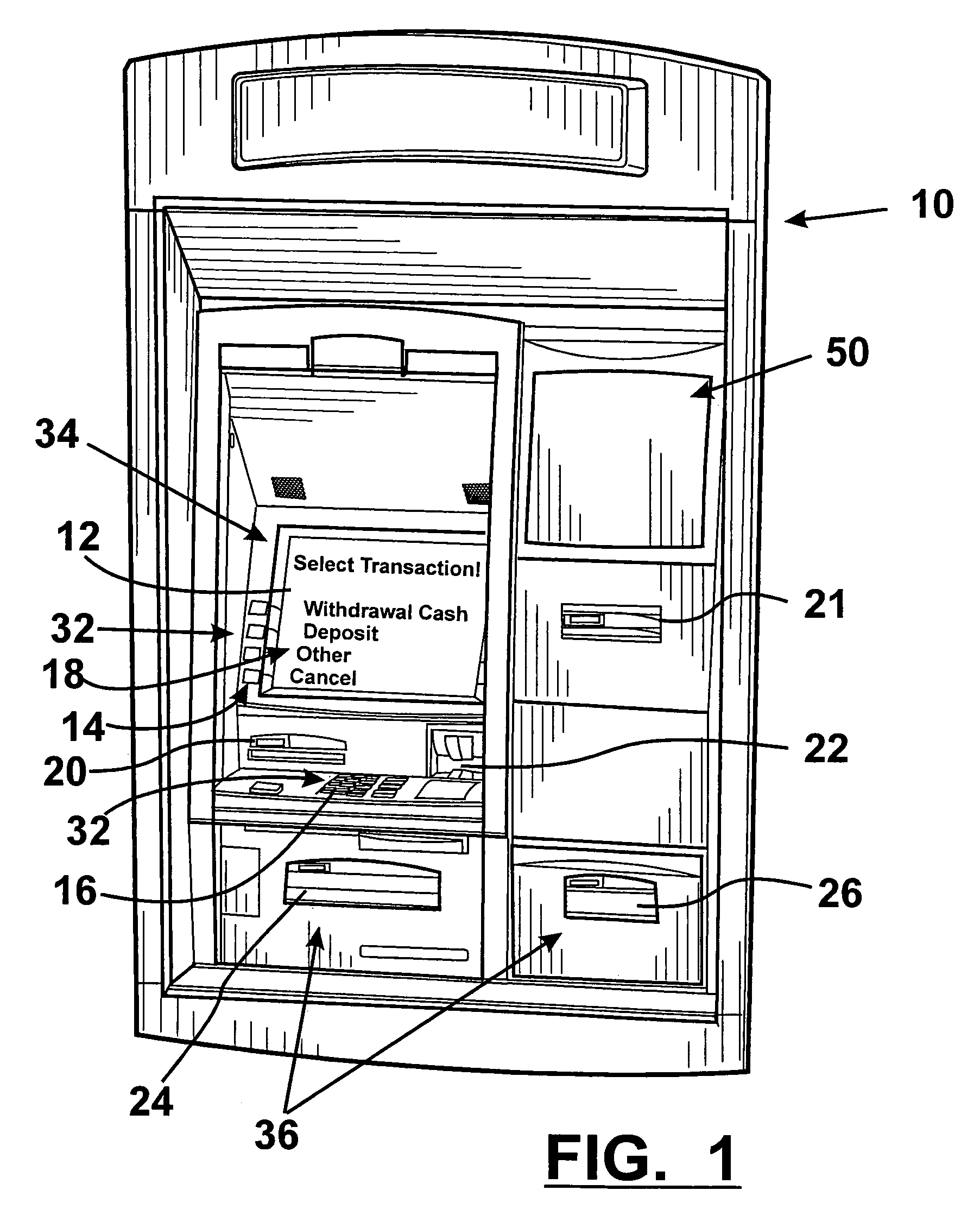 Automated banking machine anti-skimming card reader