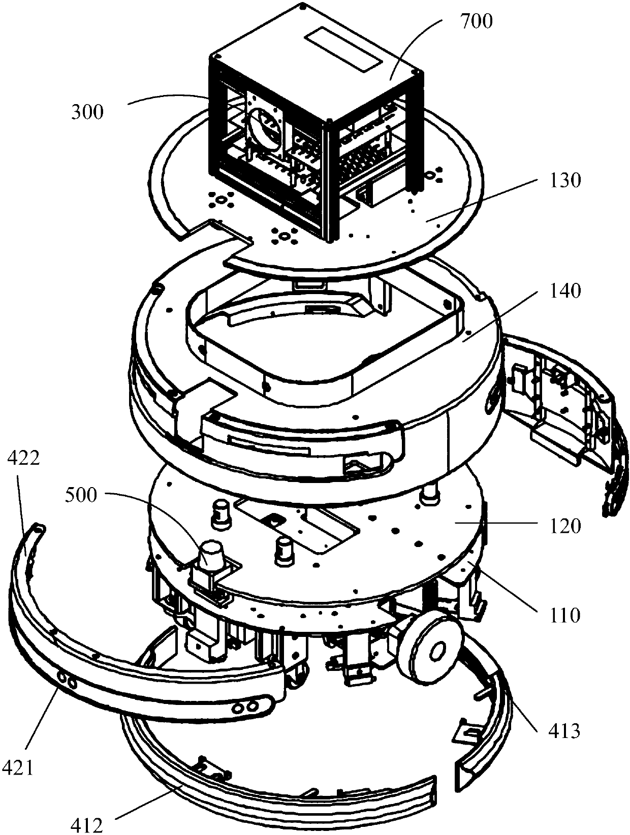 Universal autonomous robot moving platform