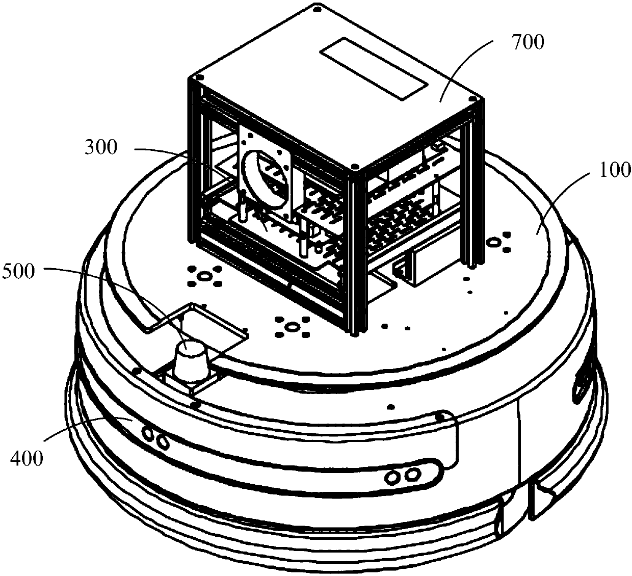 Universal autonomous robot moving platform