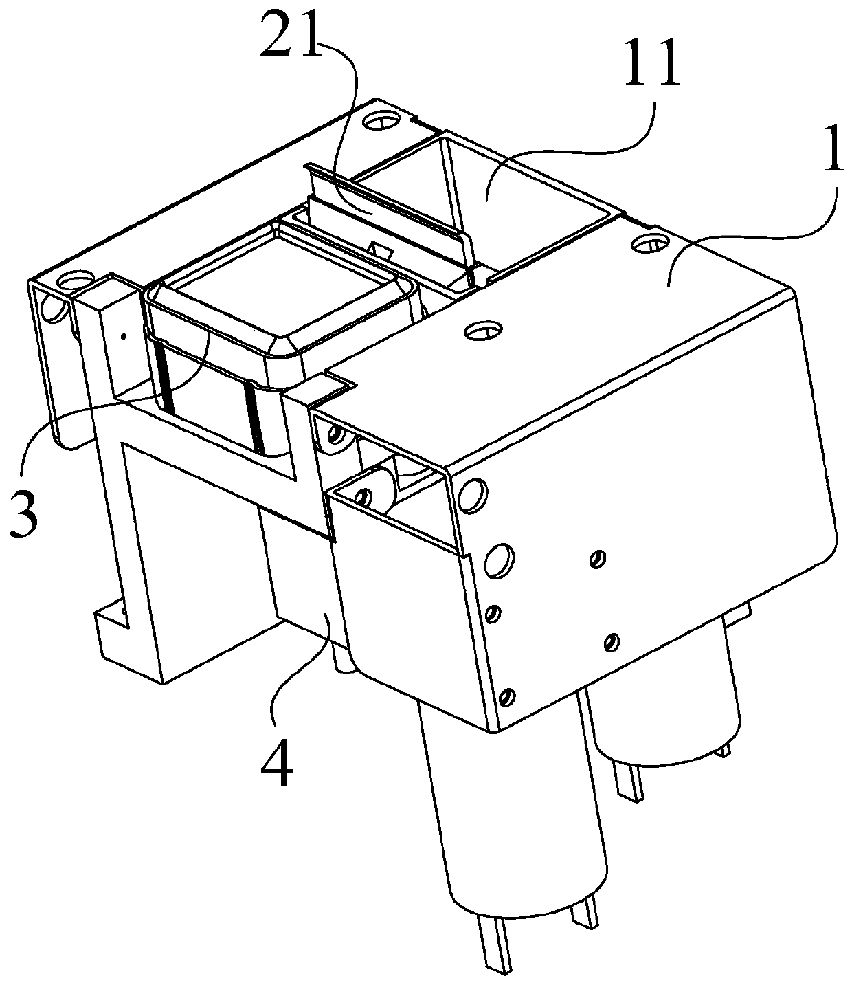 Sprayer head cleaning device and printing machine