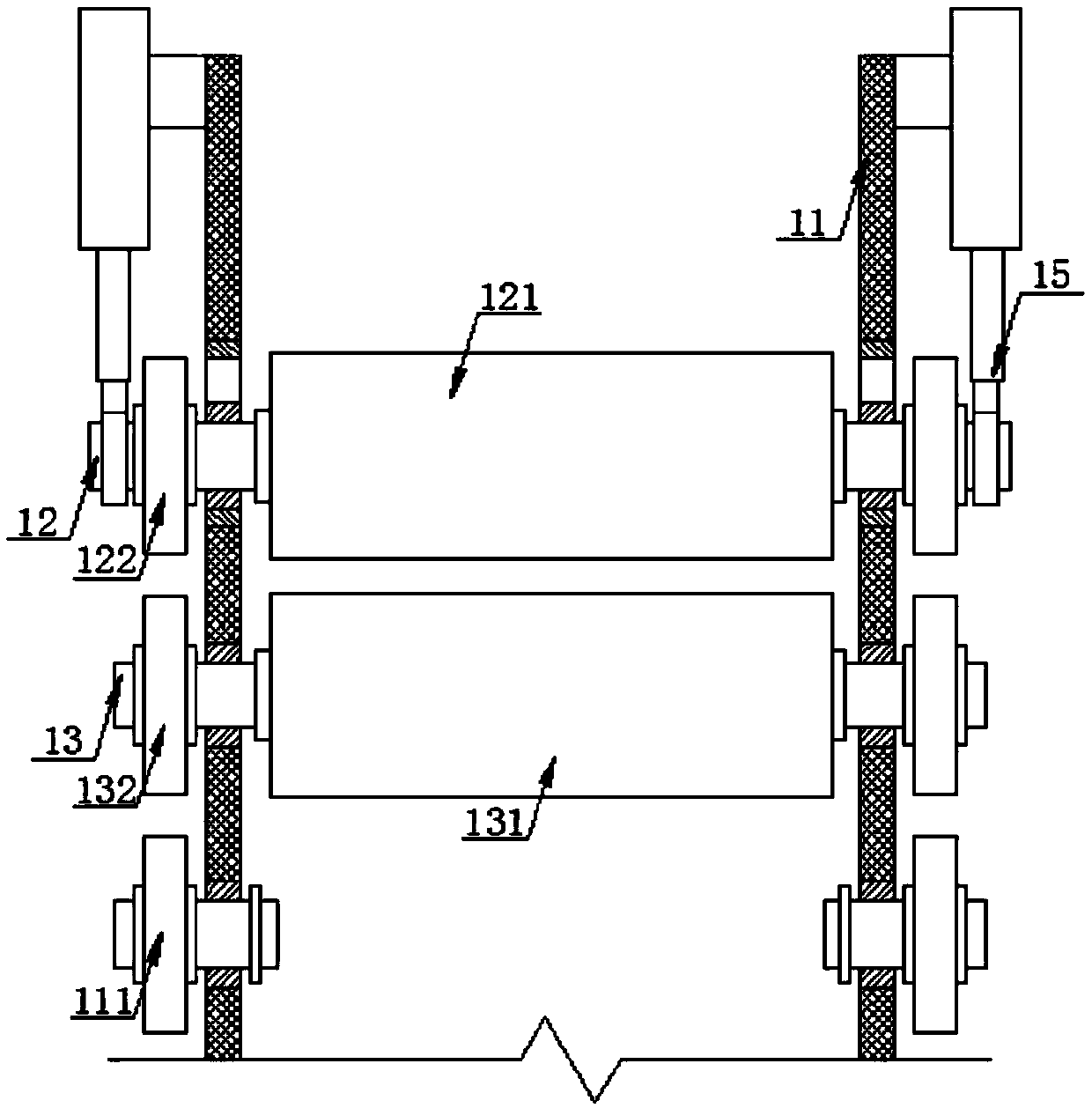 A multi-functional composite board cutting equipment