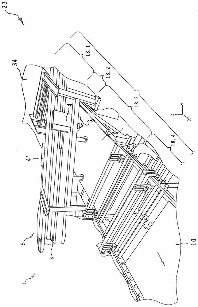 Device and method for producing material sheet