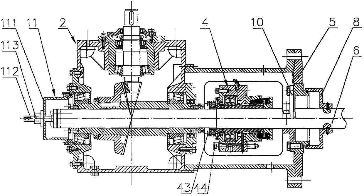 Intelligent side-in type stirrer capable of replacing shaft seal with raw materials