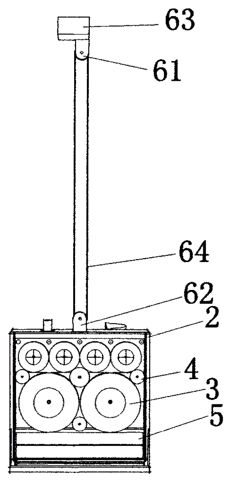 High-rise outer wall cleaning machine