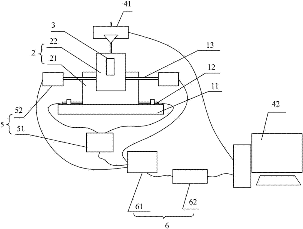 Filament positioning system and filament positioning method