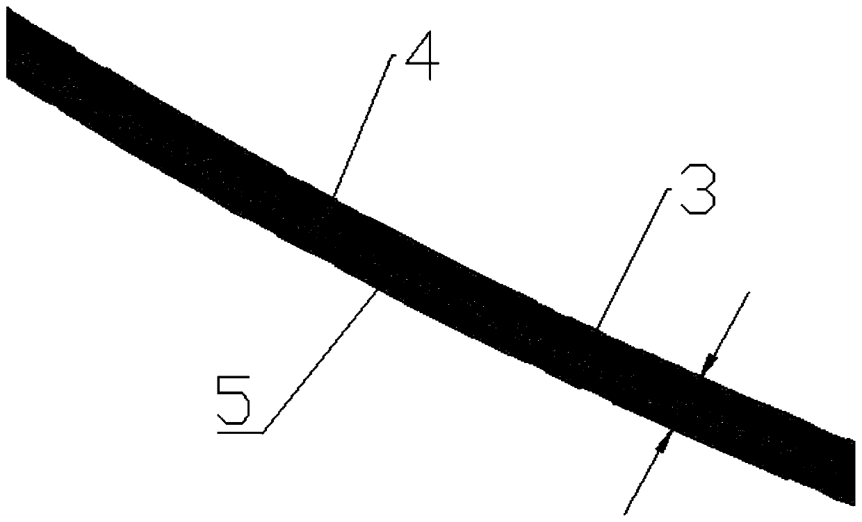 Optical quadratic element based profile tolerance measurement method for spherical surface