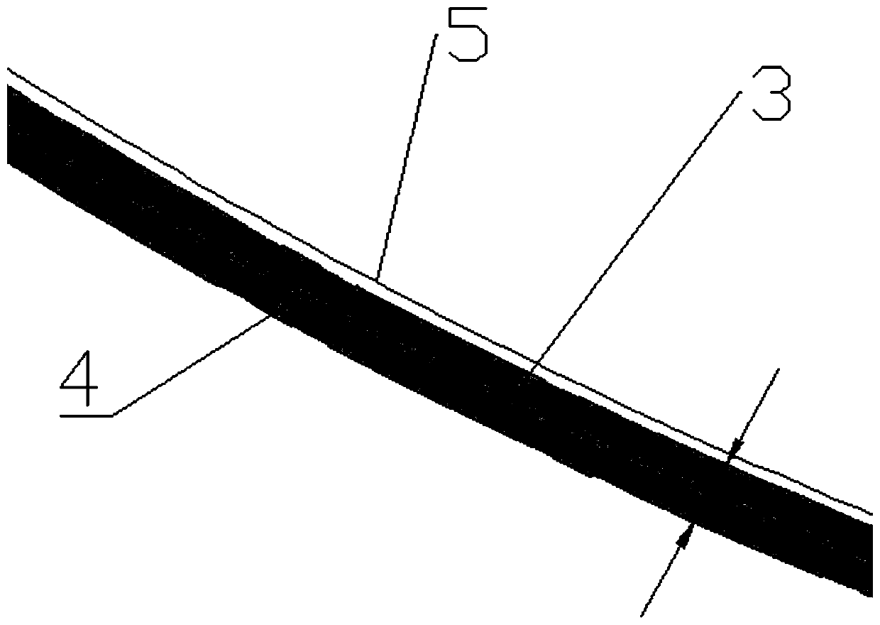 Optical quadratic element based profile tolerance measurement method for spherical surface