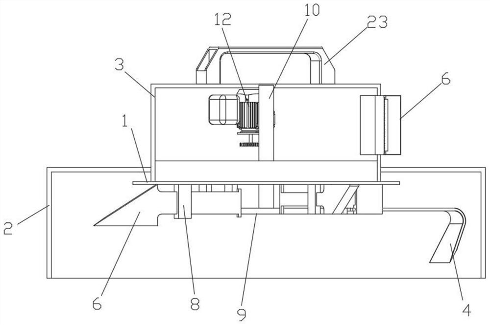 Tool changing device for jujube tree grafting