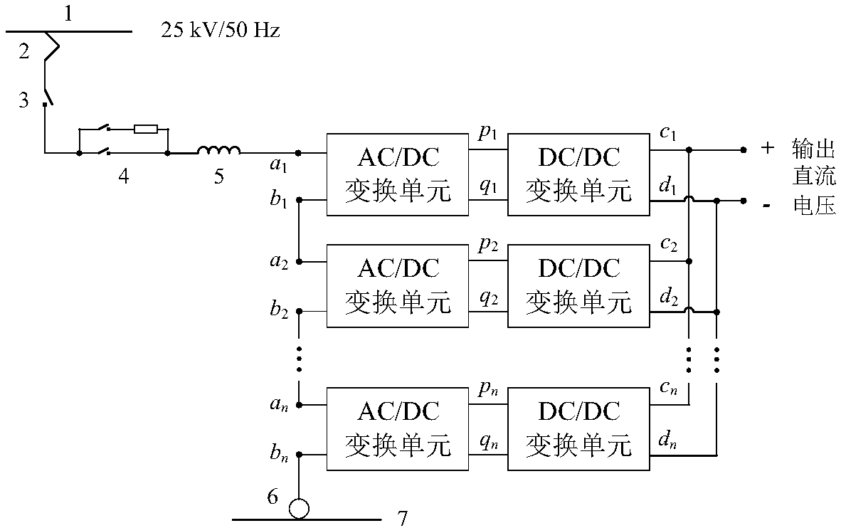 Novel AC power electronic transformer topological structure