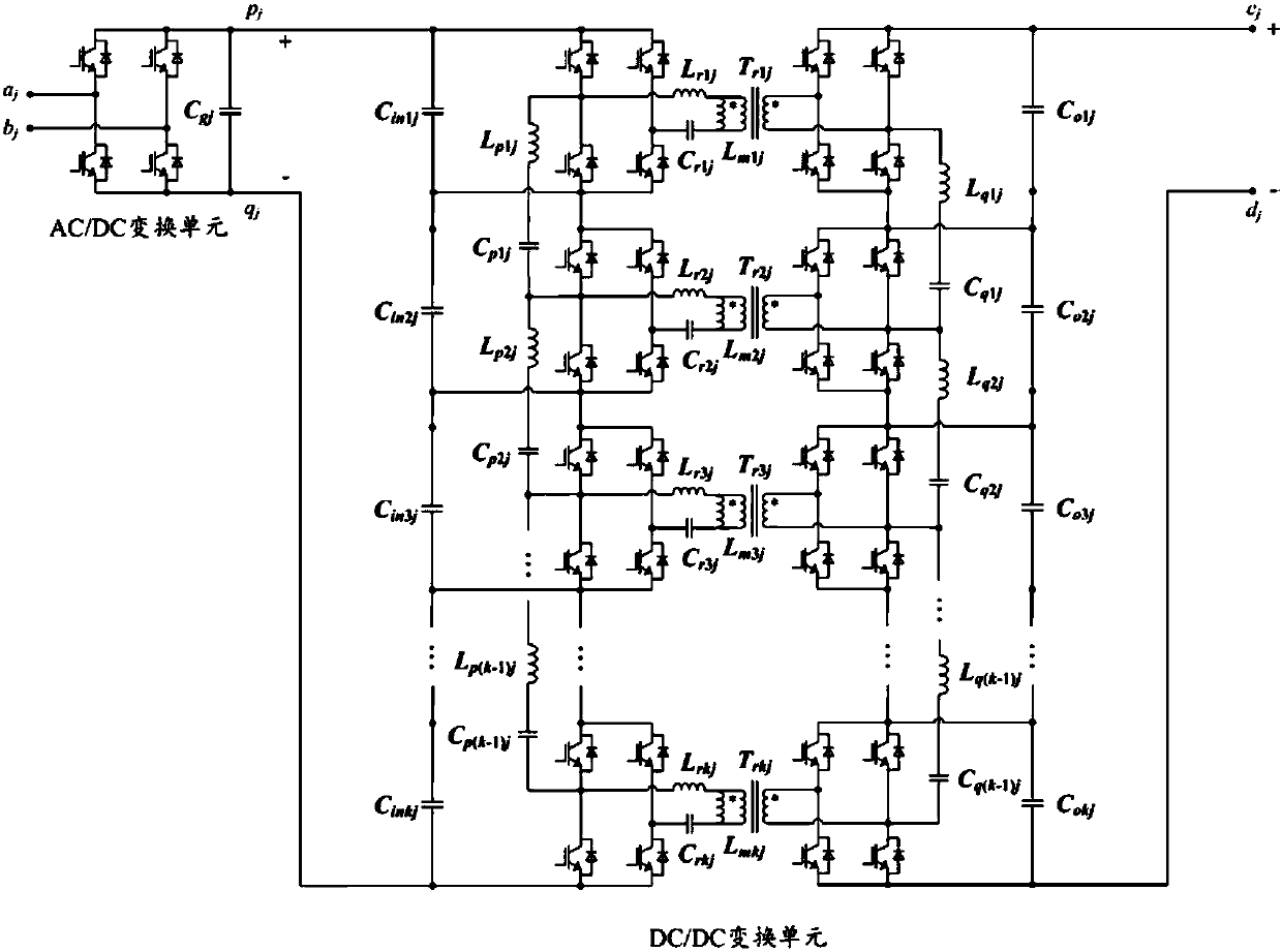 Novel AC power electronic transformer topological structure