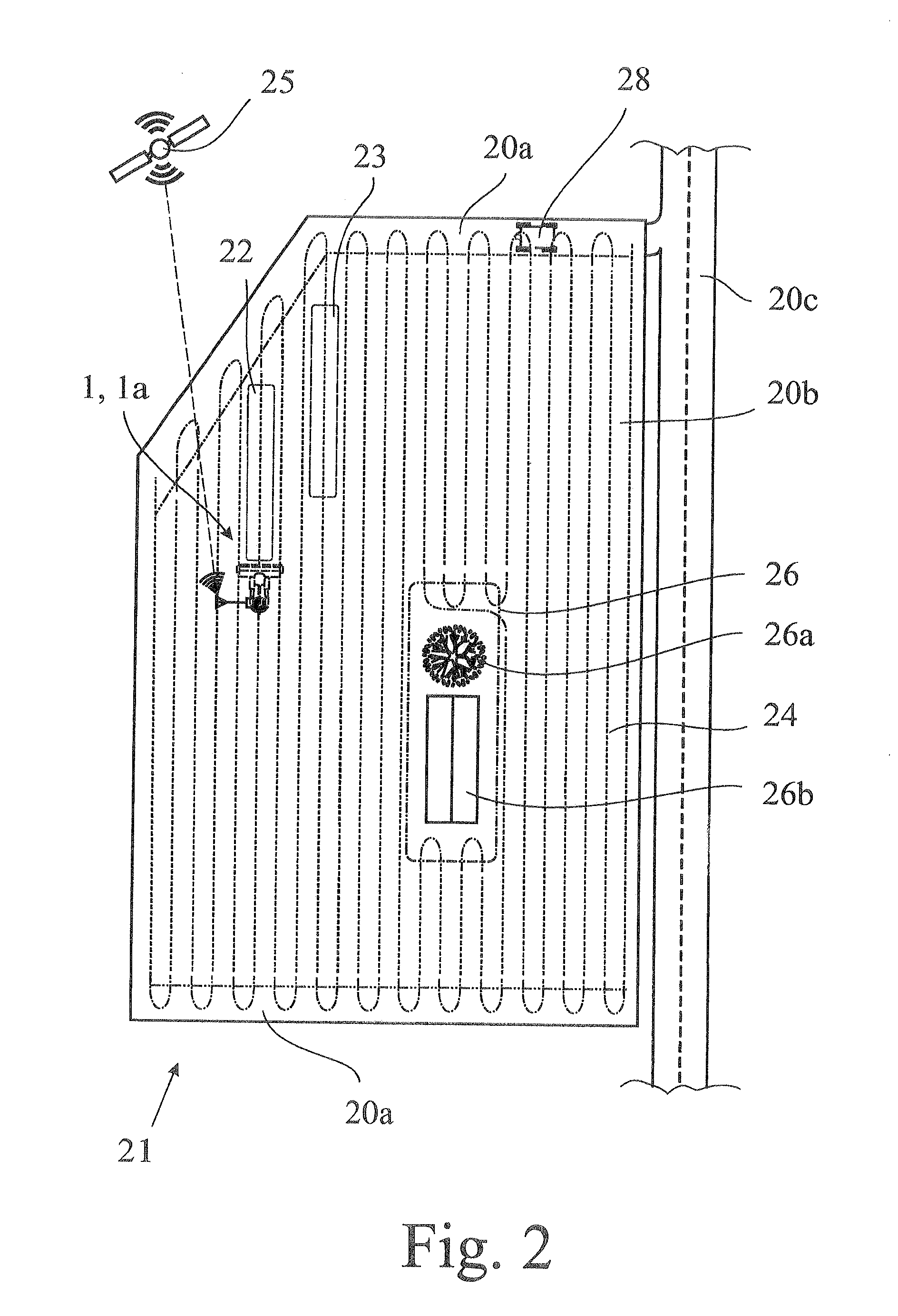 Steering system for an agricultural vehicle