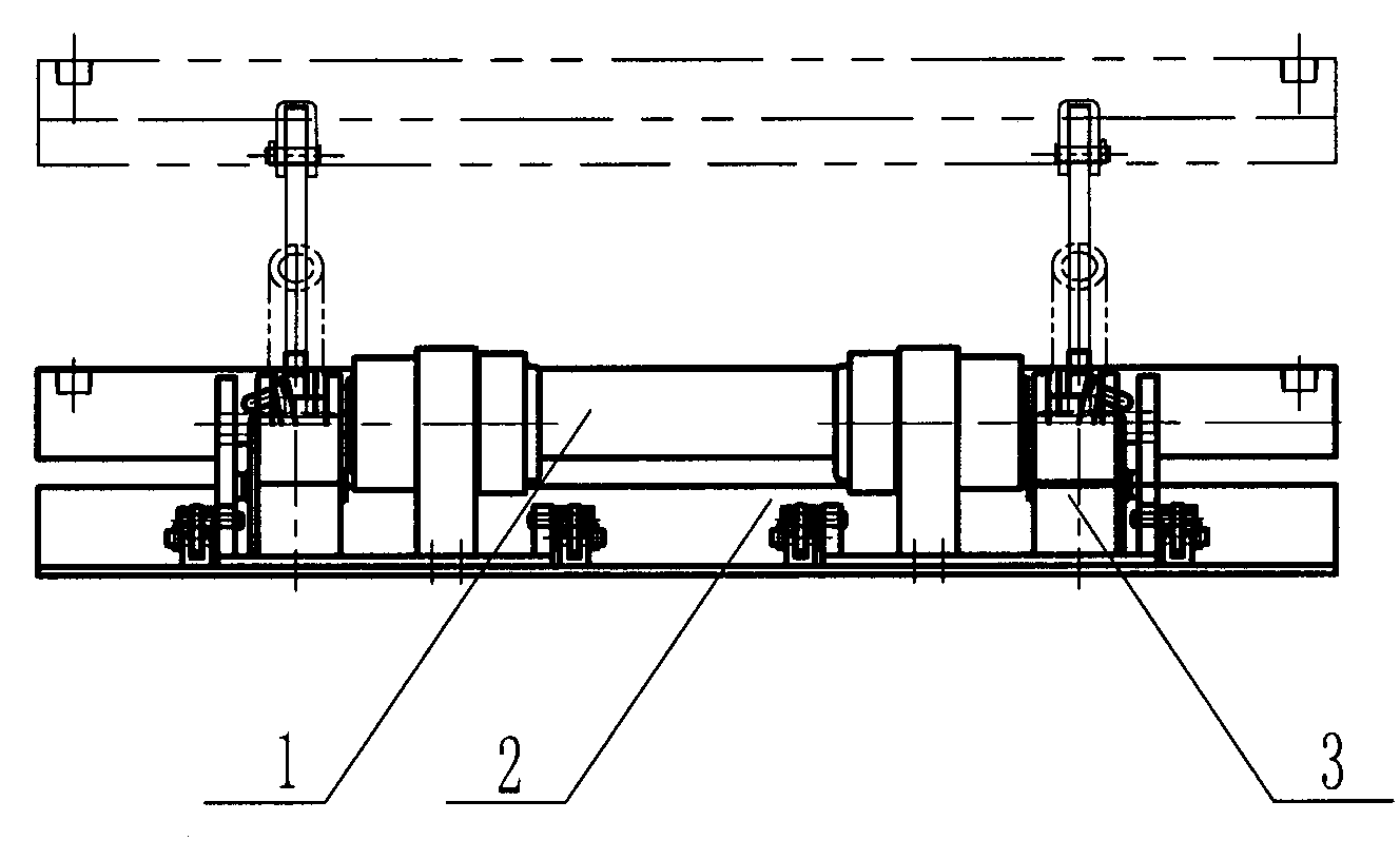 Traction type anti-kidnapping device for automobile