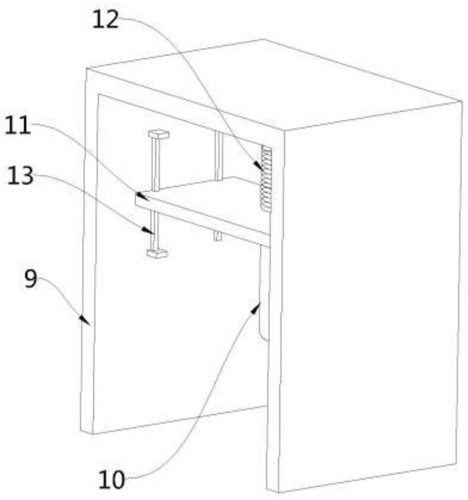 Sanding device for processing fireproof boards