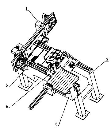 Band sawing machine for cutting waste lead-acid storage batteries