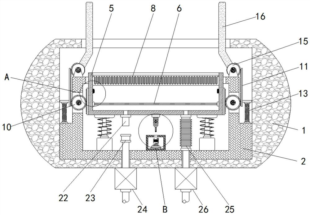 Intelligently-manufactured medical device disinfection device based on gravity induction