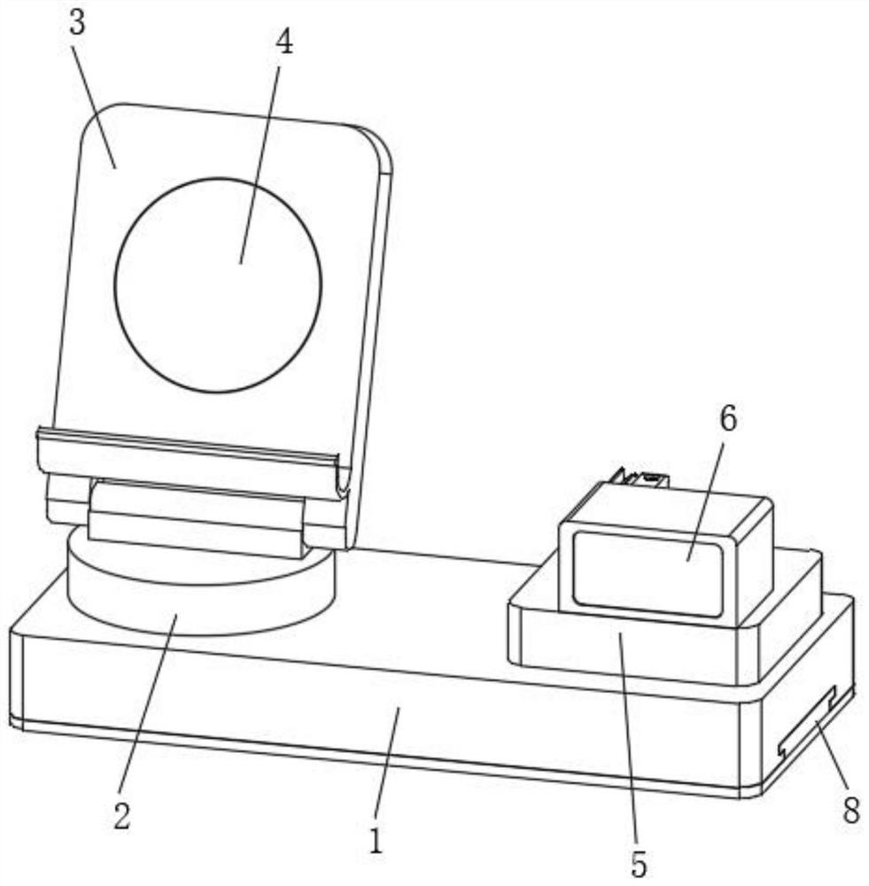 Three-in-one multifunctional wireless charging device