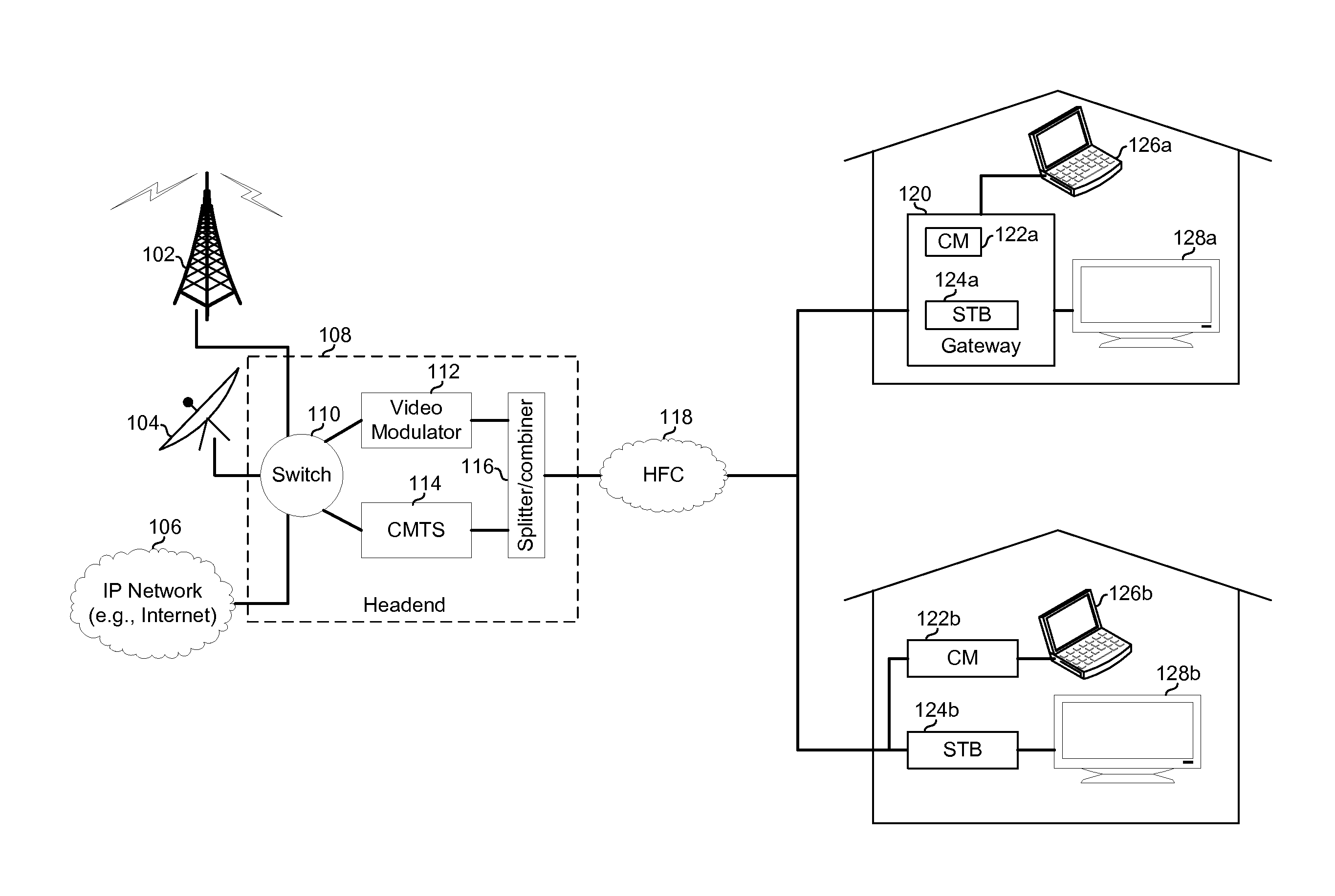 Method and system for server-side message handling in a low-power wide area network