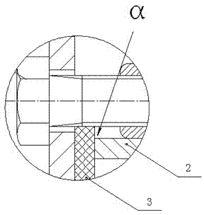 Transformer rectangular pipe opening blocking plate sealing structure and sealing method