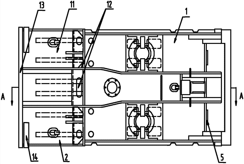 A top beam and a hydraulic support comprising the top beam