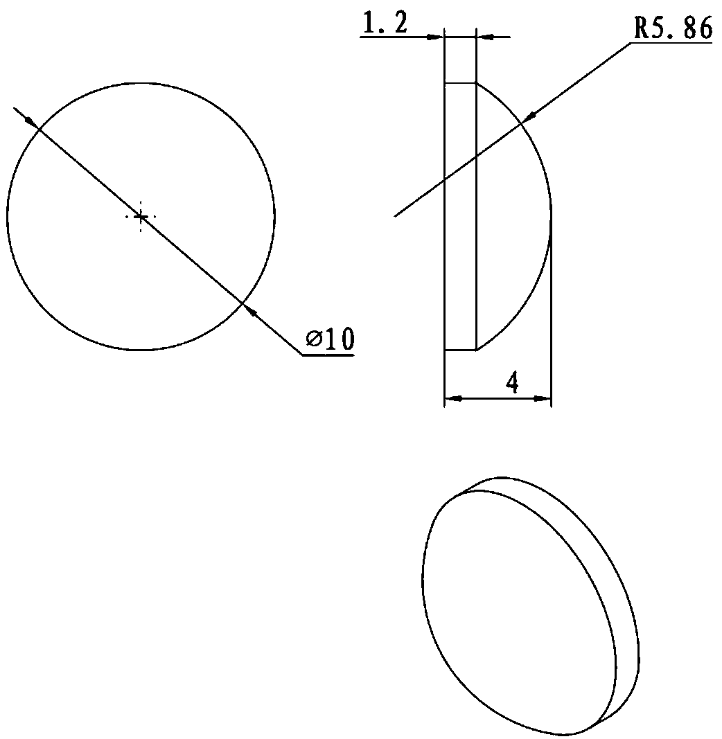 New laser diode optical path shaping mechanism with adjustment function