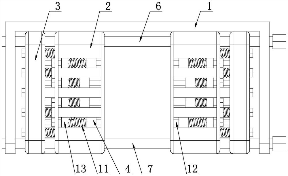 Muscle fascia opening and fixing device for breast cancer operation