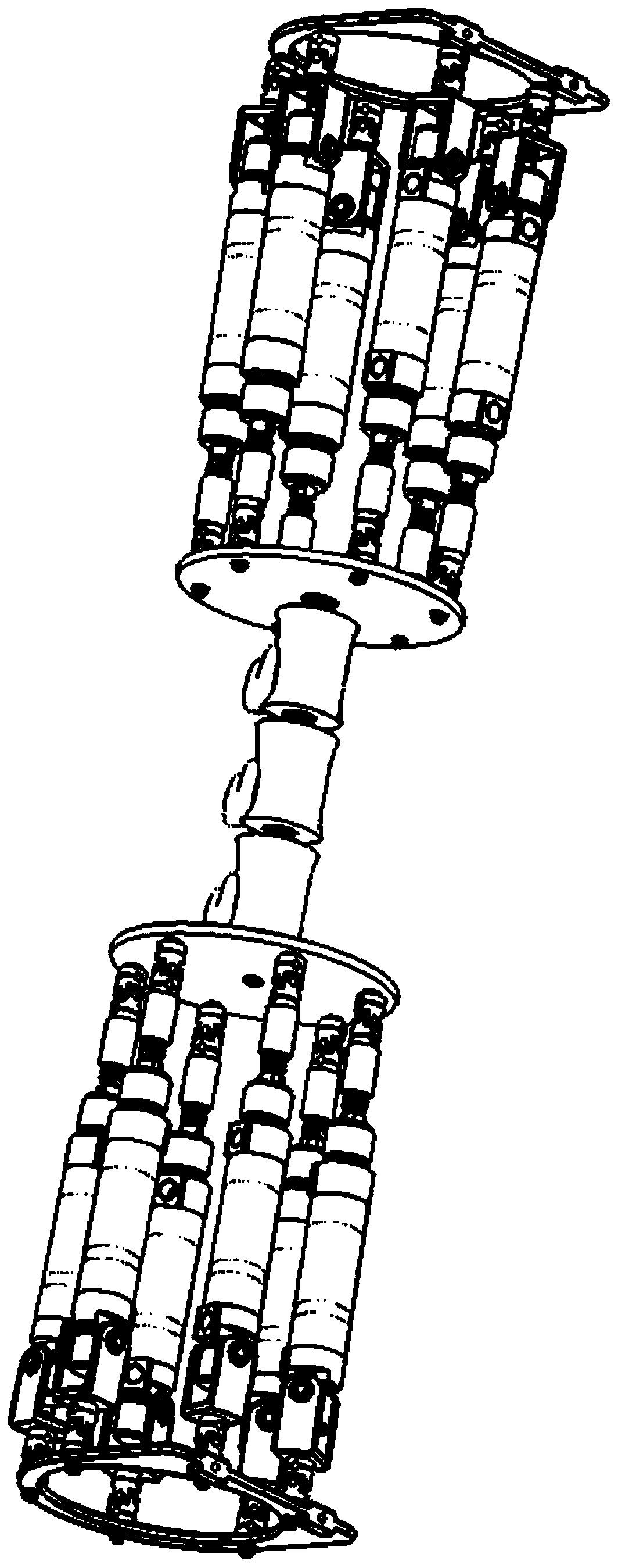 A Cylinder-Based Quadruped Multidirectional Robot