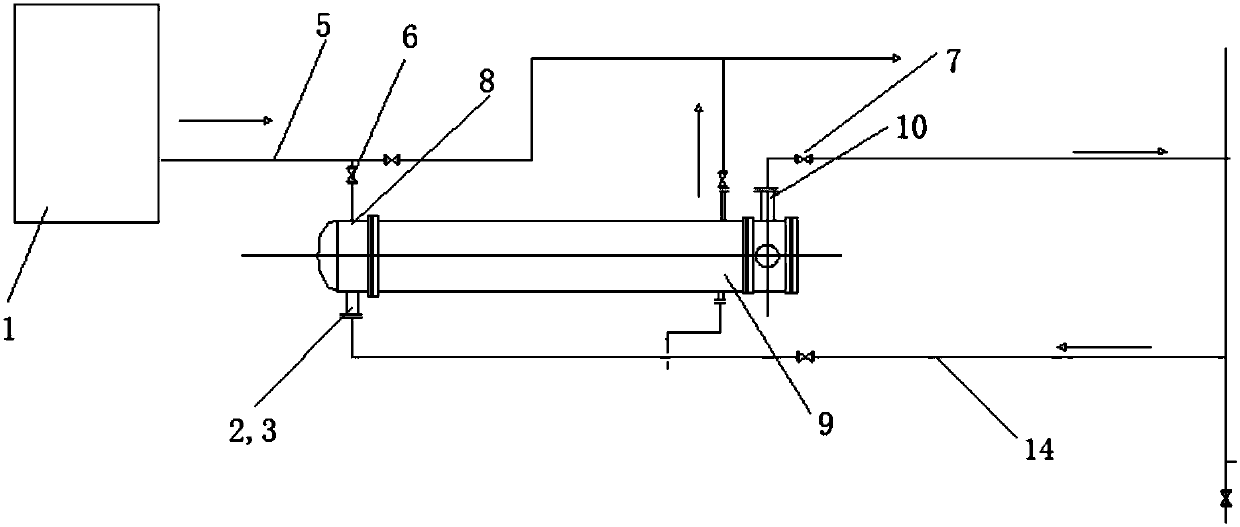 Steam recycling system of acrylic fiber spinning production setting device and control method