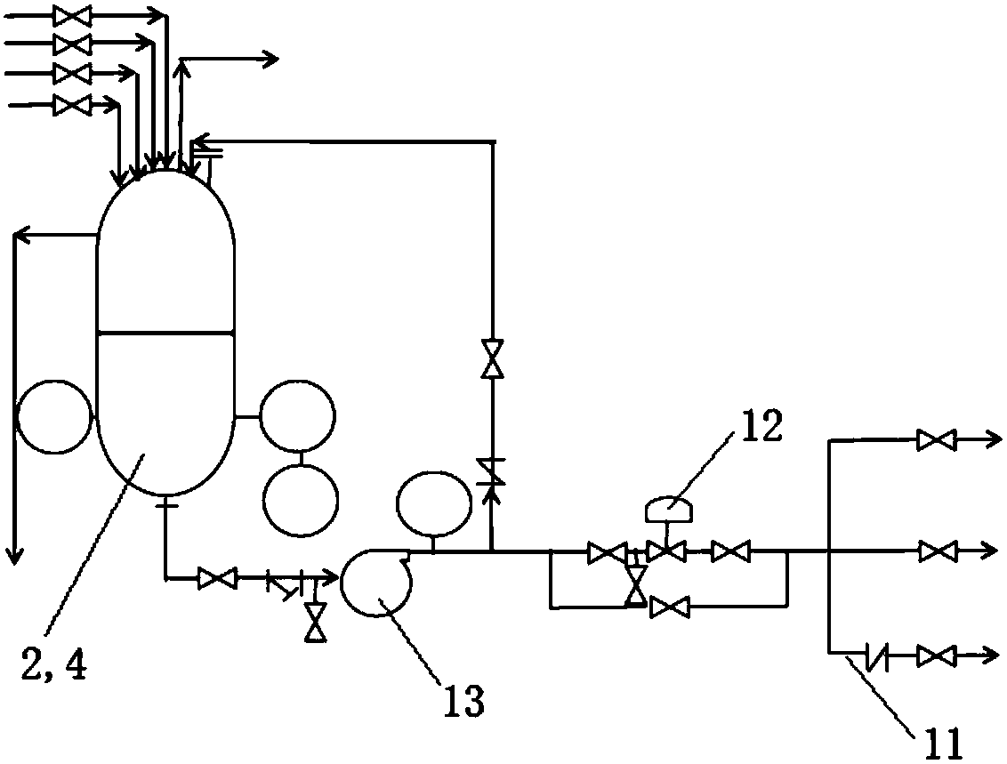 Steam recycling system of acrylic fiber spinning production setting device and control method