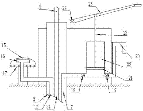 Device for extracting water from air