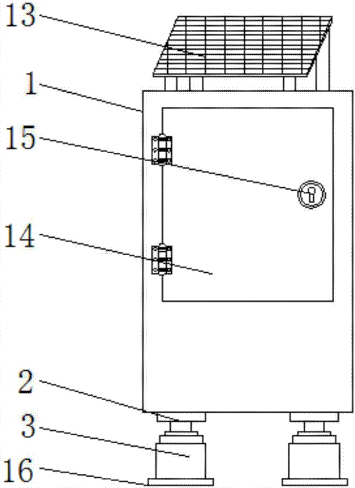 Power distribution cabinet with high safety performance