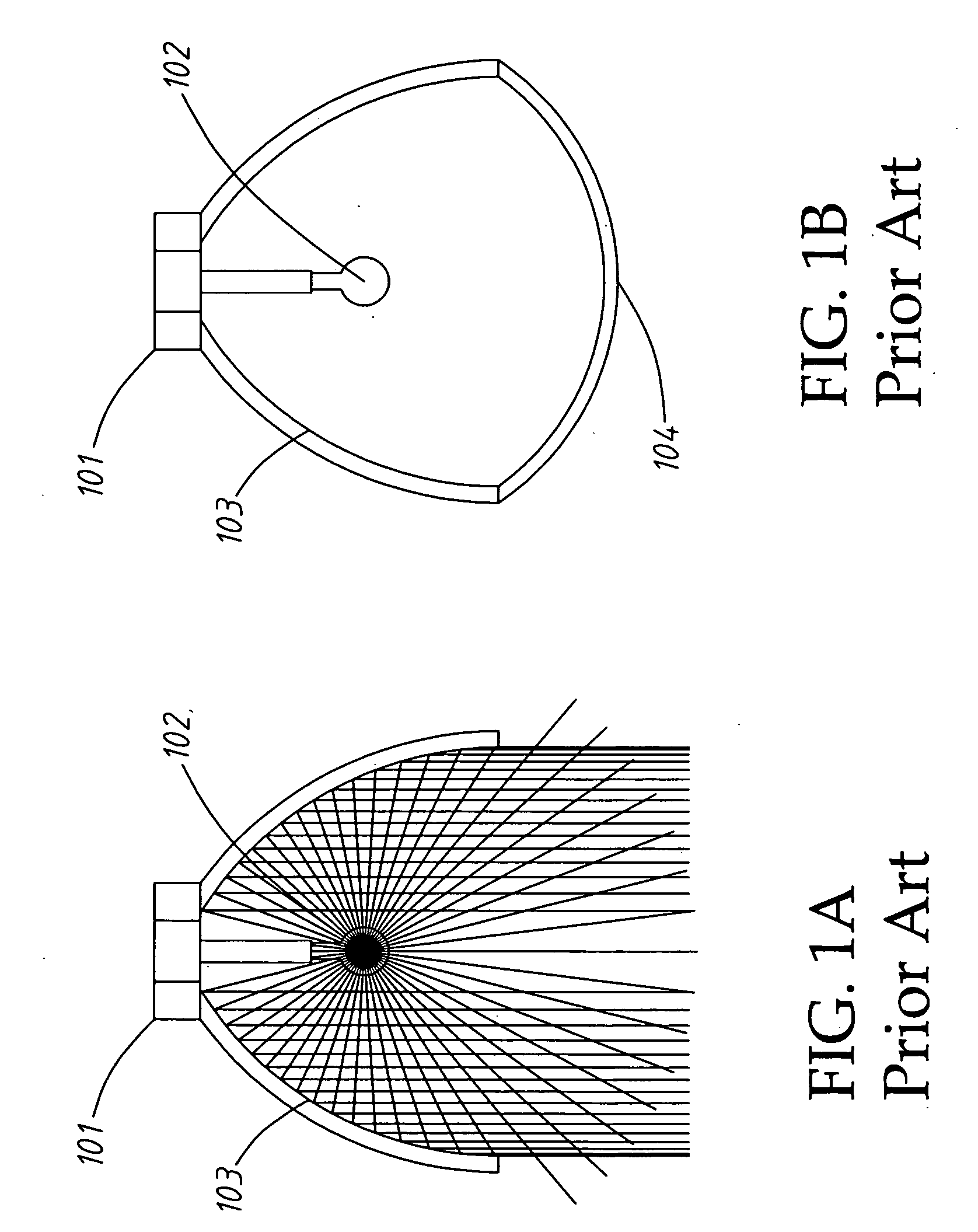 Light distribution panel having light distribution curves formed of multiple faces