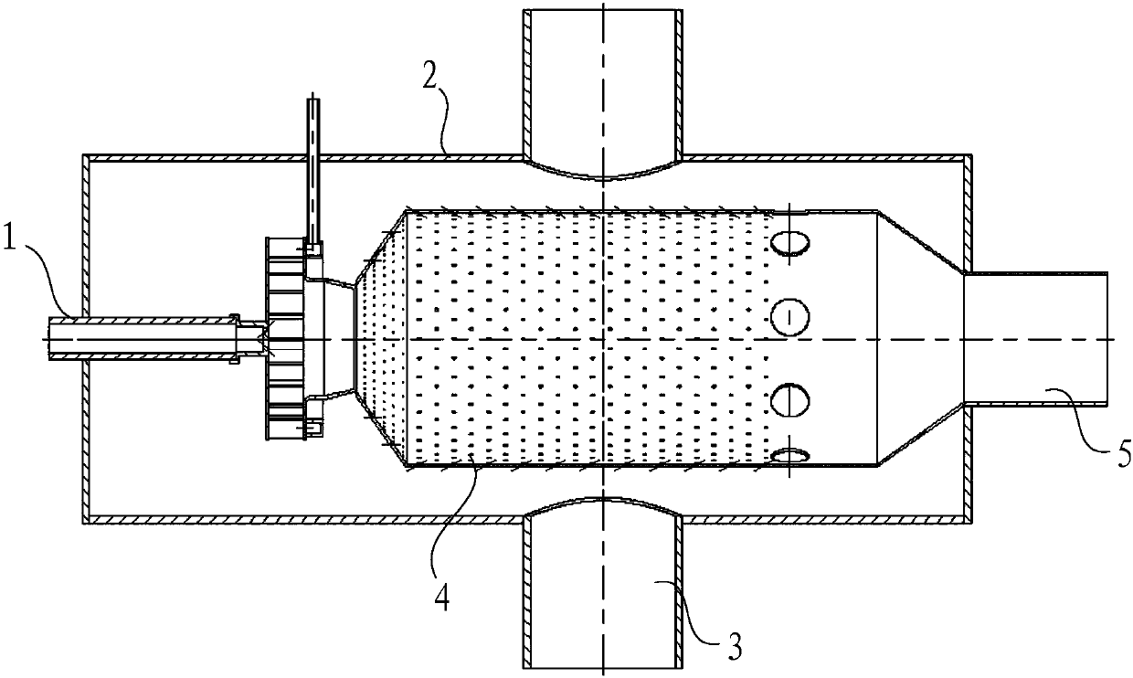 Premixing device and micro gas turbine