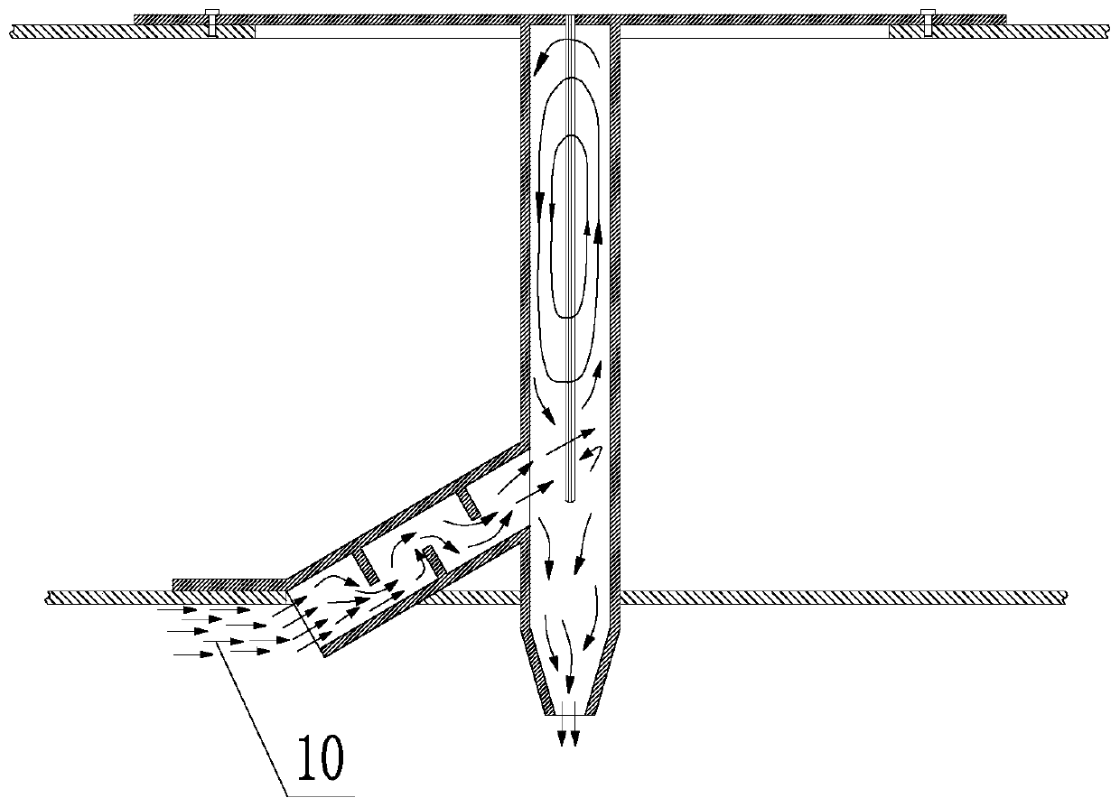 An ignition nozzle for improving the ignition stability of an aero-engine