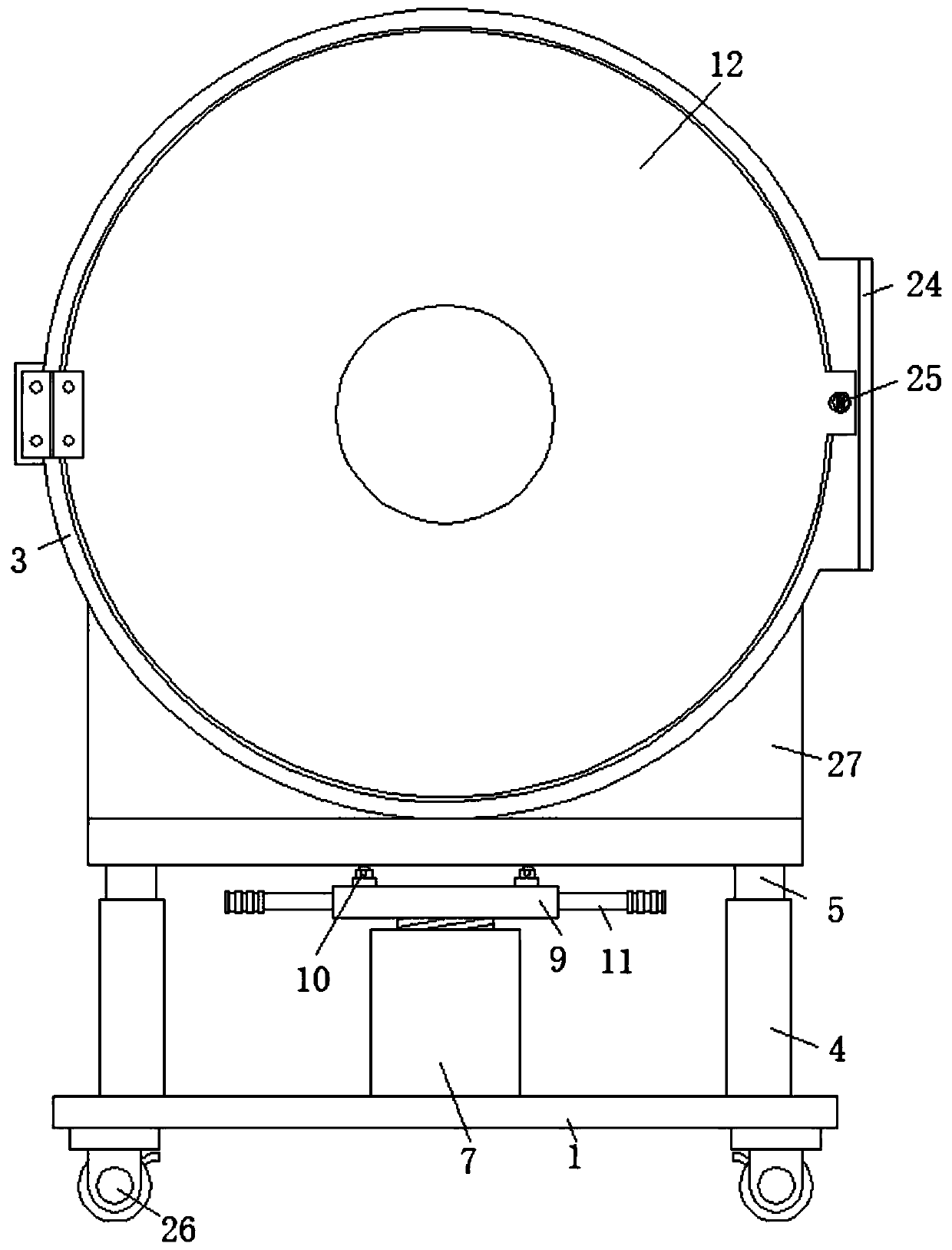 Convenient-to-use electric control cabinet