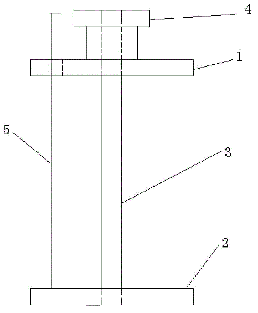 Cement-based test piece in-situ loading instrument for industrial X-CT (X-ray computered tomography) and use method thereof