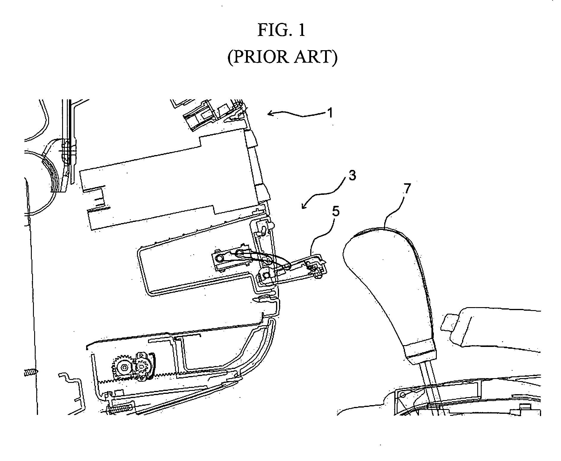 Open-type tray