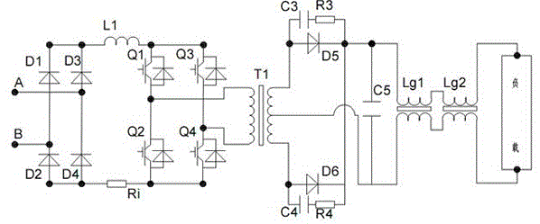 Super capacitor charging device