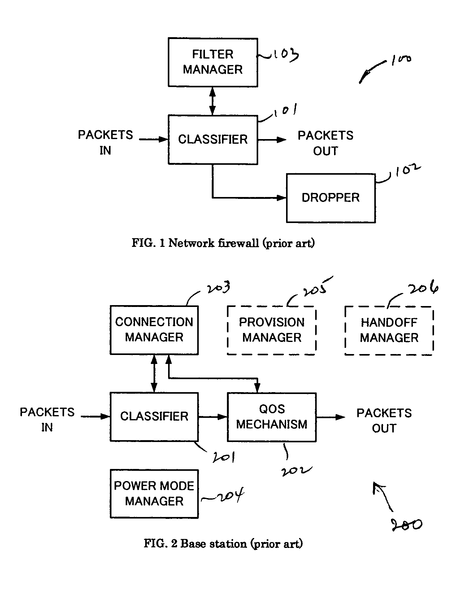 Power mode aware packet communication method and apparatus