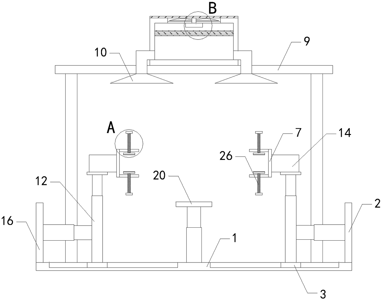 Polishing auxiliary device for vehicle production