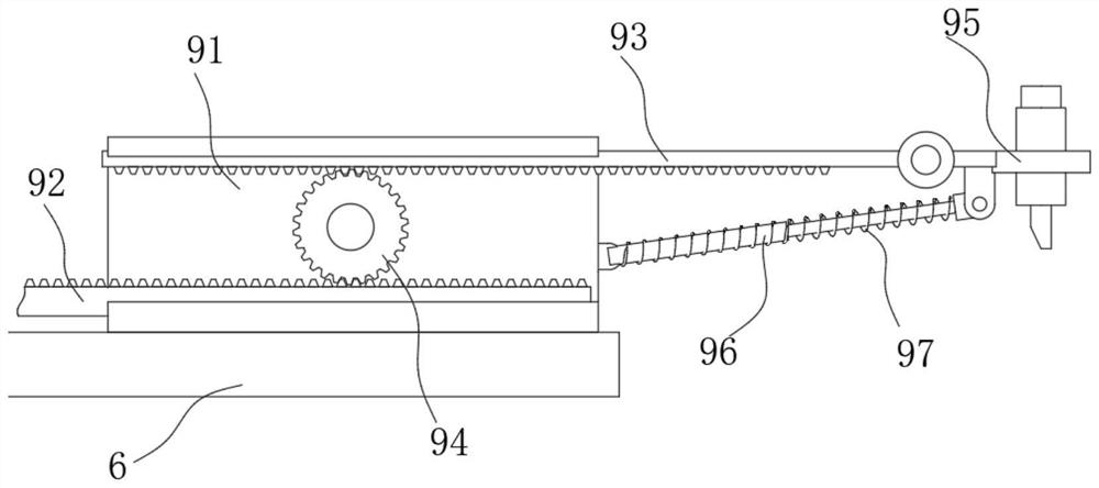 Continuous automatic feeding equipment of punching machine